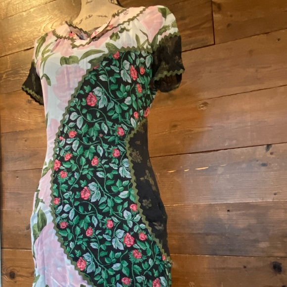 Coach Dresses & Skirts - Coach Mixed Print Circle Dress